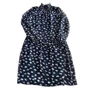 Madewell Mistlight Mockneck Dress in Seattle Floral